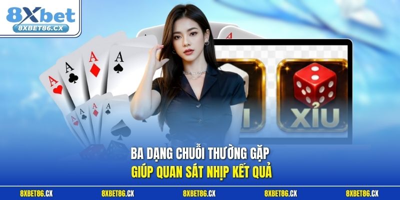 Ba dạng chuỗi thường gặp giúp quan sát nhịp kết quả